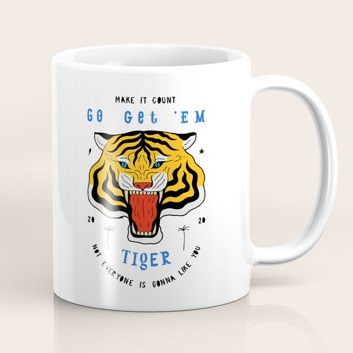 Go Get 'Em Tiger Coffee Mug Gallery Image 1