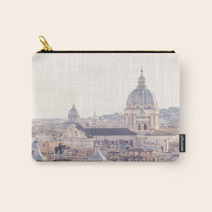Roman Sunrise - Rome Italy Travel Photography Carry All Pouch Gallery Image 1