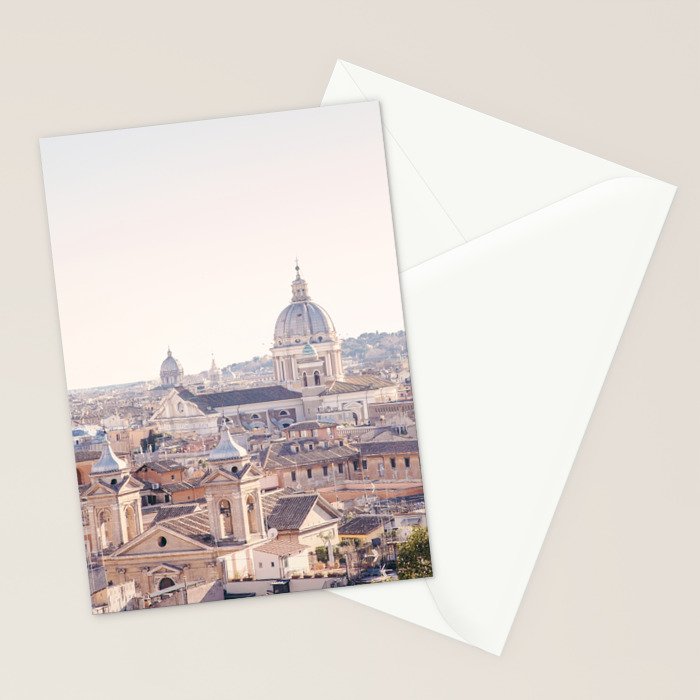 Roman Sunrise - Rome Italy Travel Photography Stationery Card Gallery Image 2
