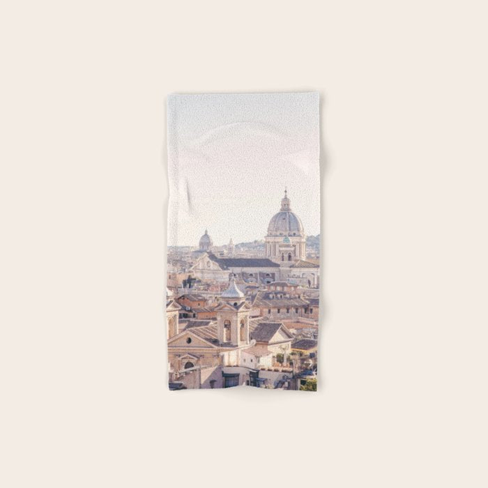 Roman Sunrise - Rome Italy Travel Photography Bath Towel Gallery Image 1