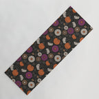 Pumpkin Fall Floral Yoga Mat Gallery Image 1