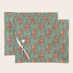 Floral Dragon Chinoiserie  Placemat Gallery Image 1