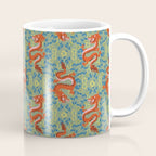 Floral Dragon Chinoiserie  Coffee Mug Gallery Image 1