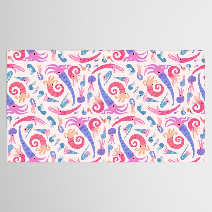 Ancient cephalopods Tablecloth Gallery Image 2