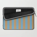 Sky Blue Taffy Stripes Laptop Sleeve Gallery Image 2