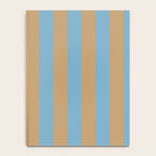 Sky Blue Taffy Stripes Notebook Gallery Image 4