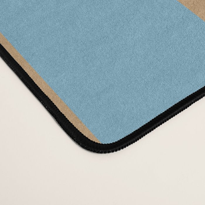 Sky Blue Taffy Stripes Desk Mat Gallery Image 4