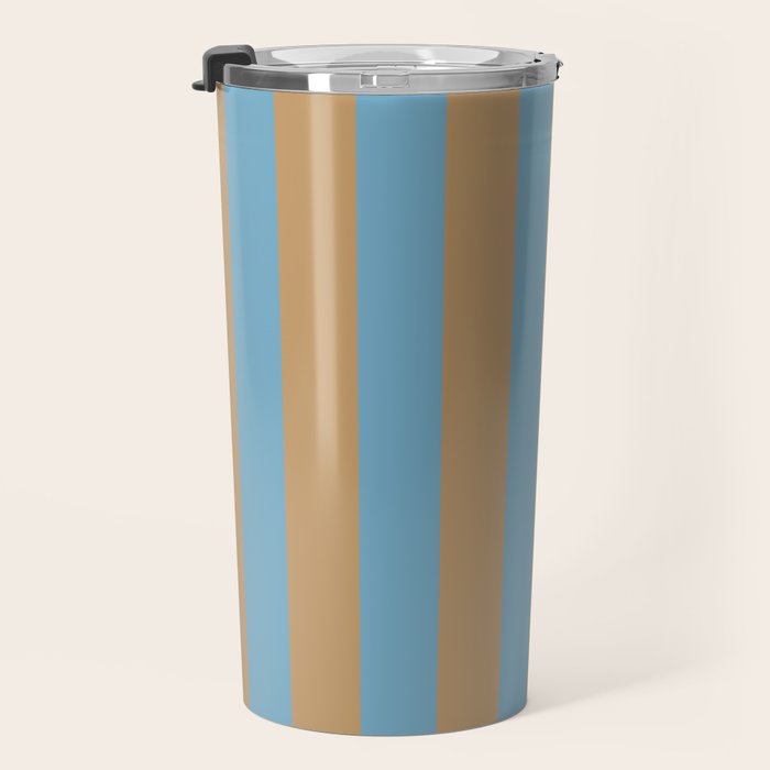 Sky Blue Taffy Stripes Travel Mug Gallery Image 3