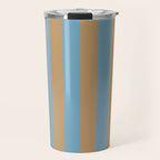 Sky Blue Taffy Stripes Travel Mug Gallery Image 1