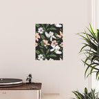 Flowers in the tropical night Poster Gallery Image 2