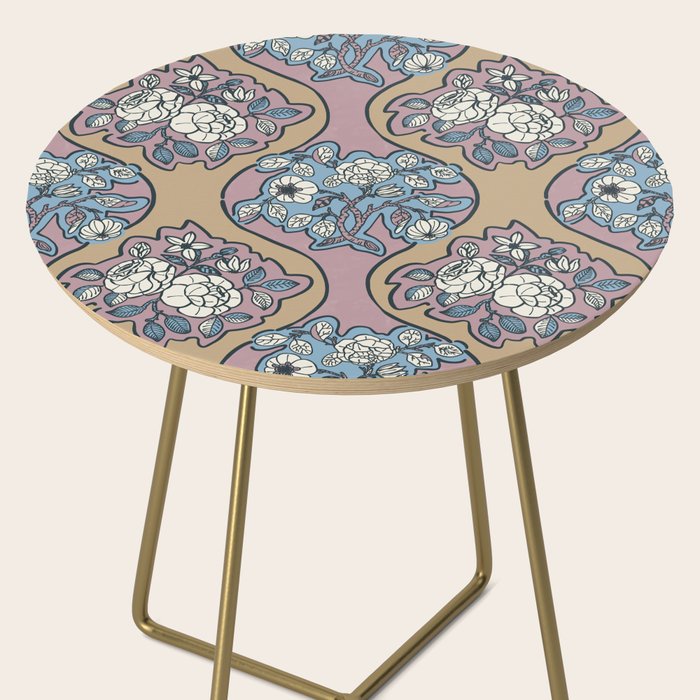 Antique Floral Beauty Side Table Gallery Image 2