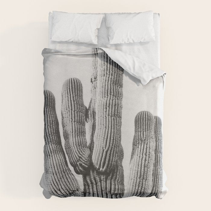 DESERT CACTUS XIX / Scottsdale, Arizona Duvet Cover Gallery Image 1