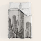 DESERT CACTUS XIX / Scottsdale, Arizona Duvet Cover Gallery Image 6