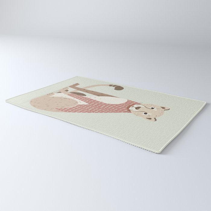 Whimsical Cheetah Rug Gallery Image 3