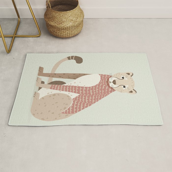 Whimsical Cheetah Rug Gallery Image 1