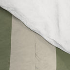 Maldives Abstract Seaweed Pattern in Vintage Olive Green and Beige Comforter Gallery Image 4