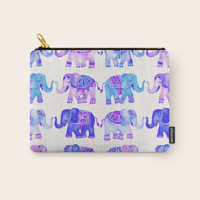 Elephant Collection â Indigo Palette Carry All Pouch Gallery Image 1