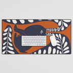 Bunny on the hill  Desk Mat Gallery Image 1