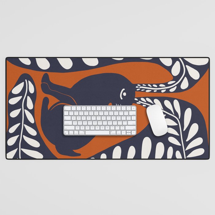 Bunny on the hill  Desk Mat Gallery Image 1