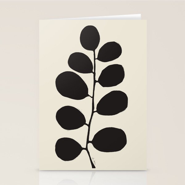 Branch silhouette II Stationery Card Gallery Image 2
