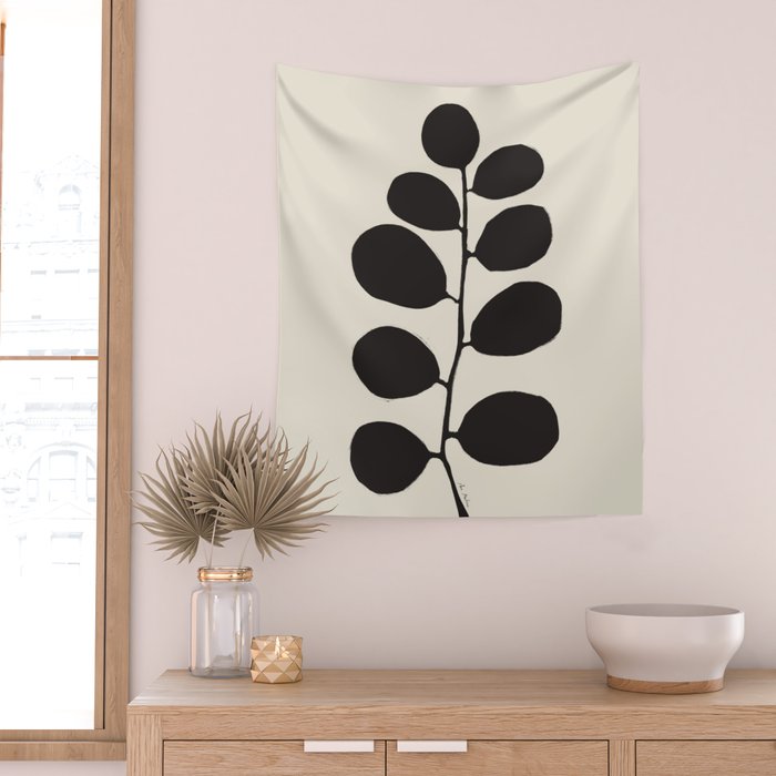 Branch silhouette II Wall Tapestry Gallery Image 2