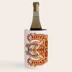 King Of The Jungle 03: Peach Tiger Edition Wine Chiller Gallery Image 2