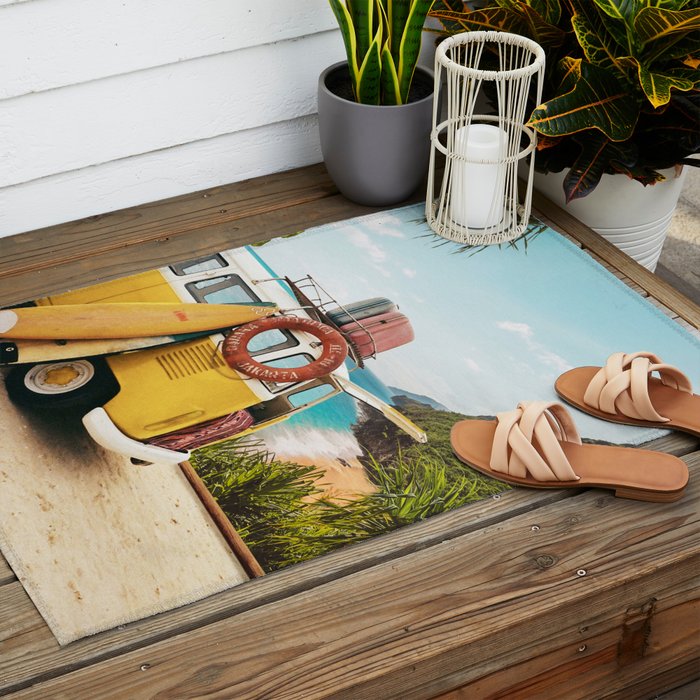 Surf Trip Outdoor Rug Gallery Image 2