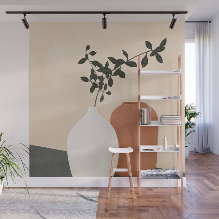 Vase Design 5 Wall Mural Gallery Image 1