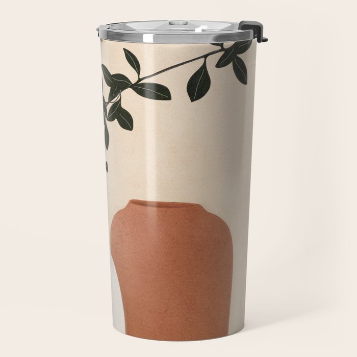 Vase Design 5 Travel Mug Gallery Image 2