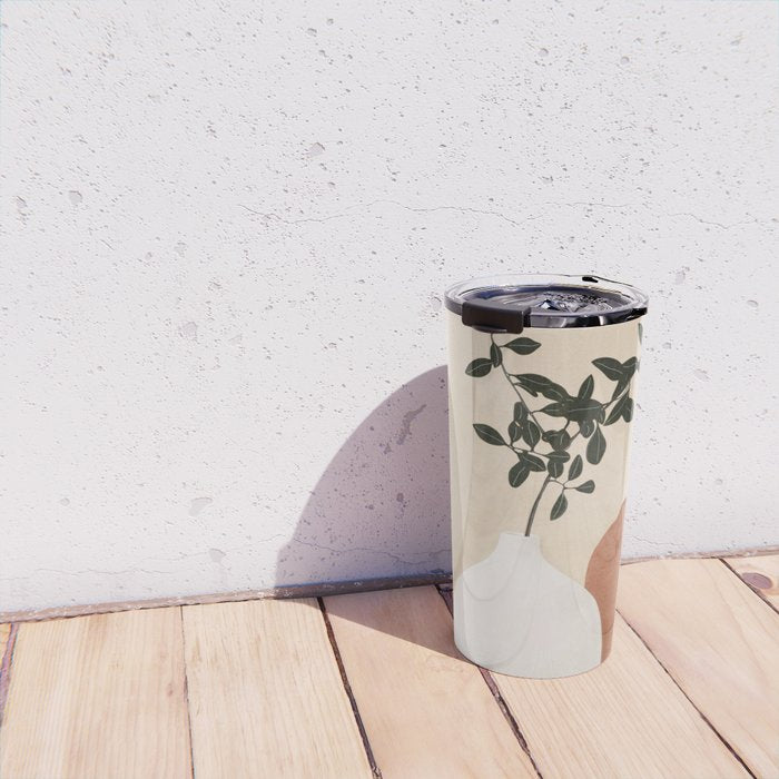 Vase Design 5 Travel Mug Gallery Image 4