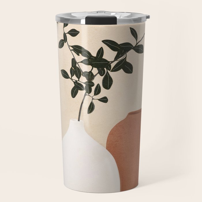 Vase Design 5 Travel Mug Gallery Image 1
