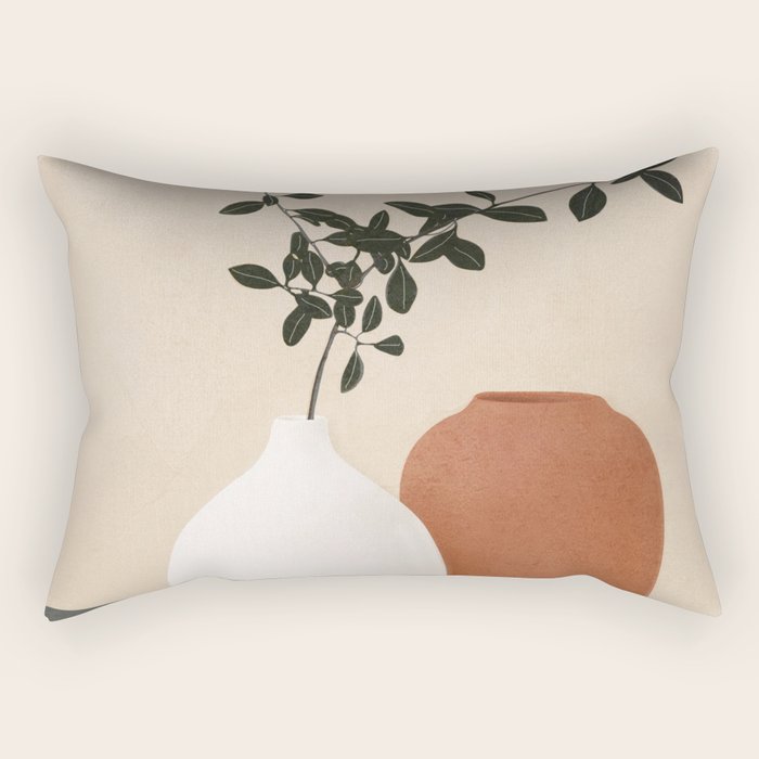 Vase Design 5 Rectangular Pillow Gallery Image 1
