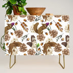 Flowering squirrel meadow Credenza Gallery Image 1