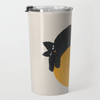 Cat with ball Travel Mug Gallery Image 3