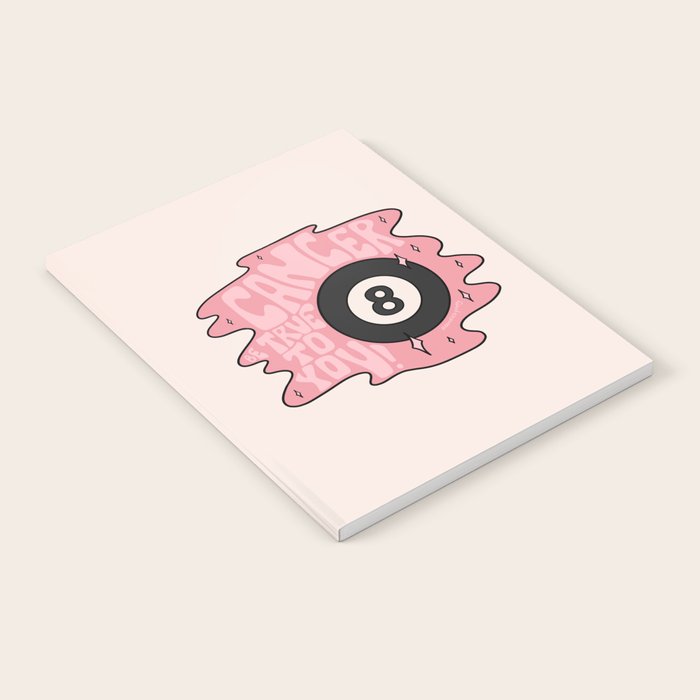 Cancer Magic 8 Ball Notebook Gallery Image 1