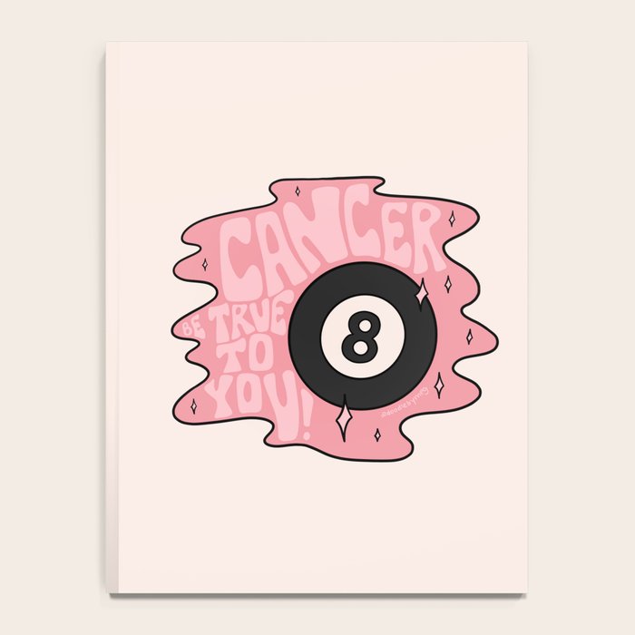 Cancer Magic 8 Ball Notebook Gallery Image 4