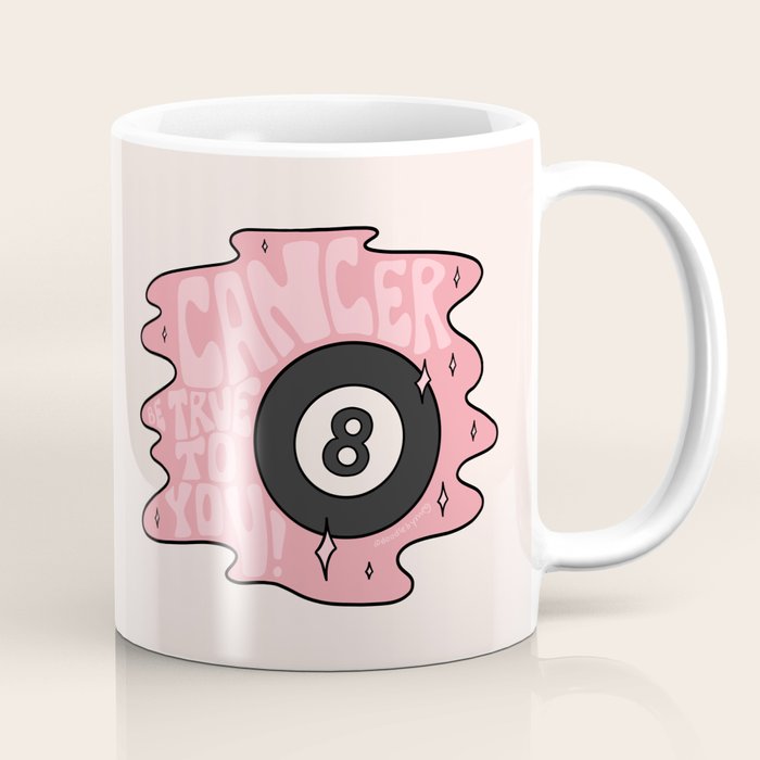 Cancer Magic 8 Ball Coffee Mug Gallery Image 1