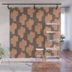 Sonora - terracotta, brown, and taupe Wall Mural Gallery Image 1