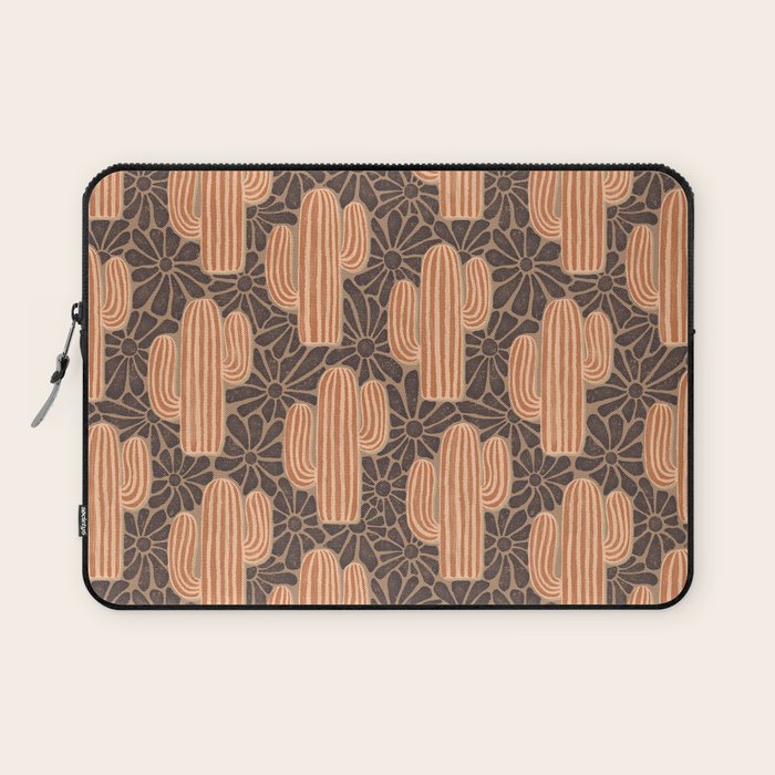 Sonora - terracotta, brown, and taupe Laptop Sleeve Gallery Image 1