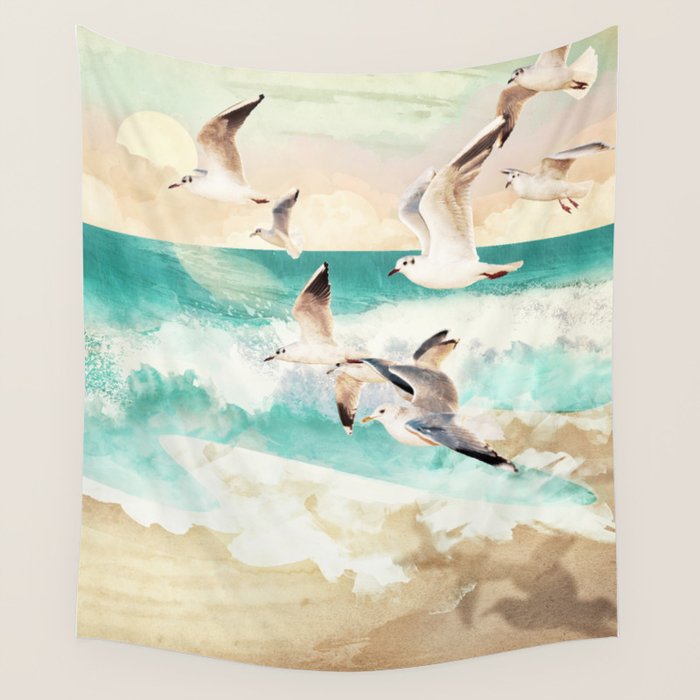 Summer Flight Wall Tapestry Gallery Image 4