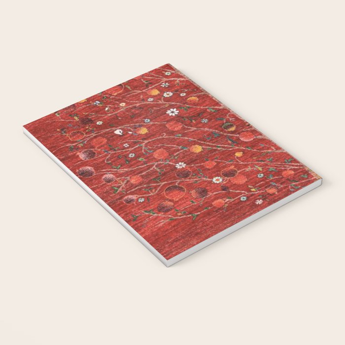 Pomegranate Tree Antique Persian Rug Pattern Notebook Gallery Image 3