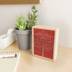 Pomegranate Tree Antique Persian Rug Pattern Mini Art Print Gallery Image 2