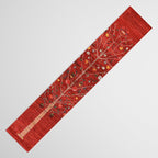 Pomegranate Tree Antique Persian Rug Pattern Table Runner Gallery Image 3