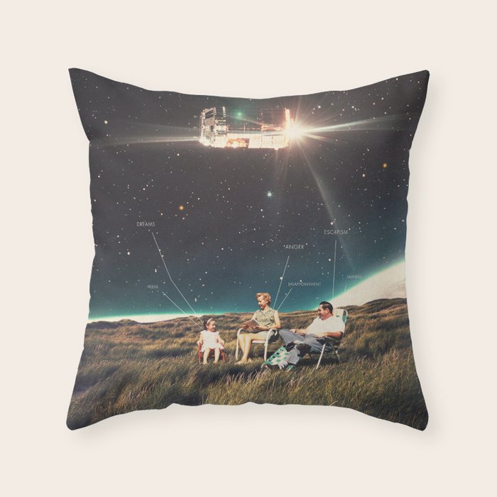 They know What We are thinking Throw Pillow Gallery Image 6