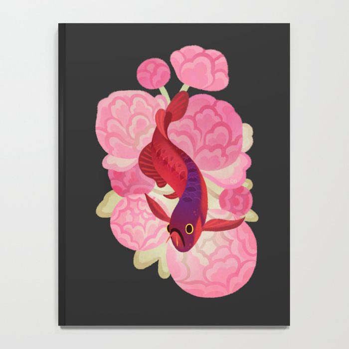 Arowana and peony 3 Notebook Gallery Image 4