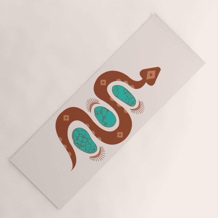 Southwestern Slither Yoga Mat Gallery Image 1