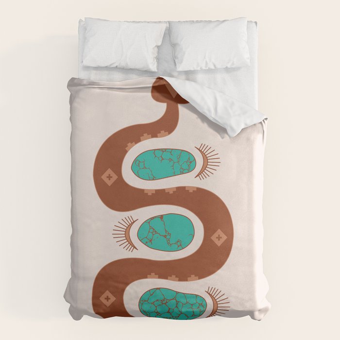 Southwestern Slither Duvet Cover Gallery Image 1