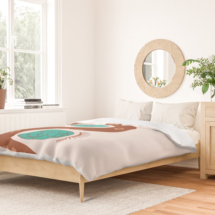 Southwestern Slither Duvet Cover Gallery Image 2