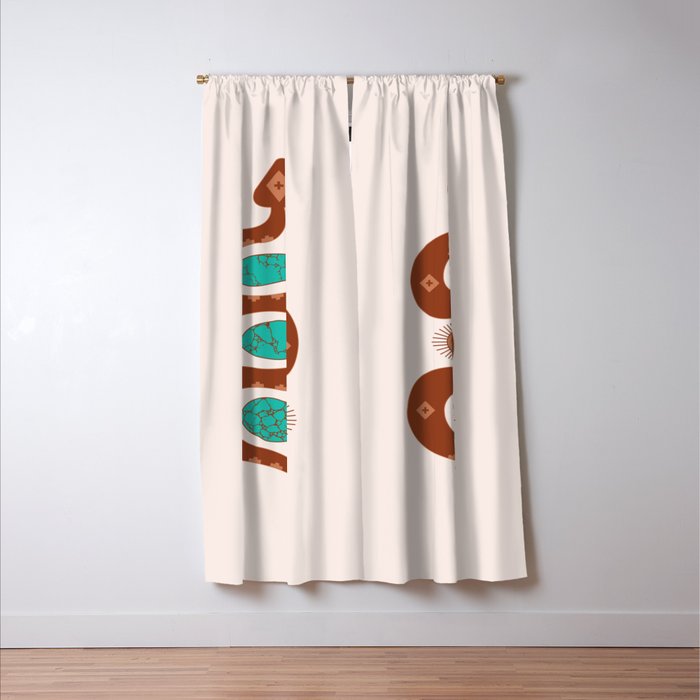 Southwestern Slither Window Curtain Gallery Image 3