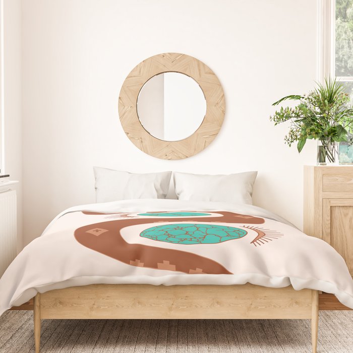 Southwestern Slither Duvet Cover Gallery Image 3